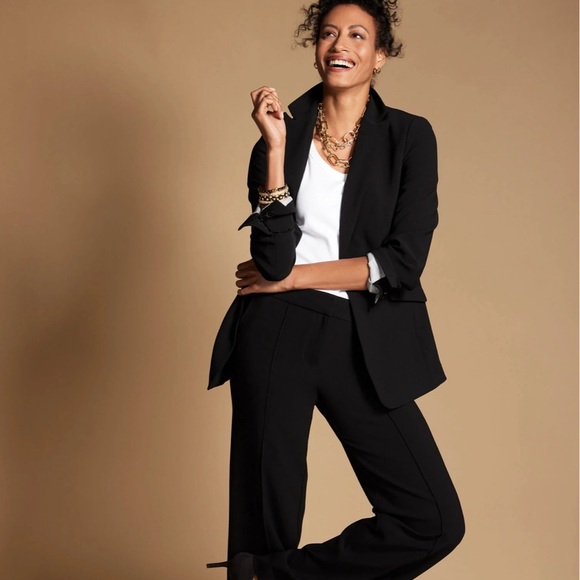 Talbot’s Easy Travel Blazer, 20 plus Indigo Blue EUC - Picture 6 of 8